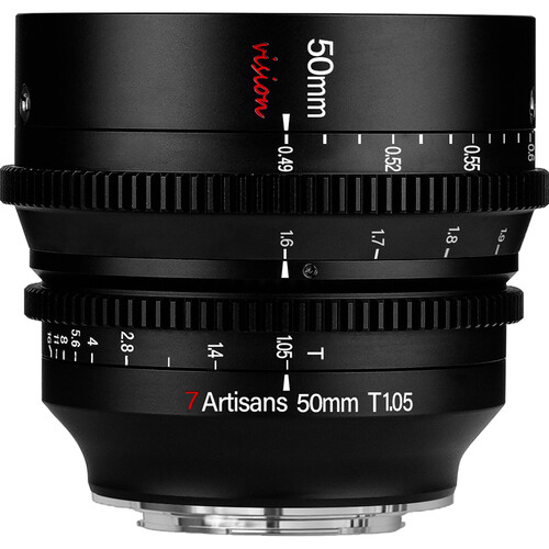 7Artisans Vision 50mm T1.05 Super35/APS-C